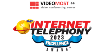 VideoMost Awarded 2023 Excellence Award by INTERNET TELEPHONY Magazine