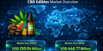 CBD Edibles Market Size to Reach USD 446.77 Billion by 2030 as Plant-Based Wellness and Regulatory Clarity Drive Expansion