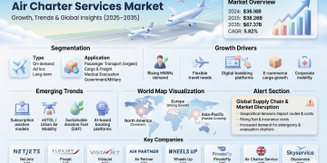 Air Charter Services Market to Reach USD 67.37 Billion by 2035, Growing at 5.82% CAGR Driven by Rising Demand for Personalized Travel