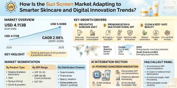 Sun Screen Market Set to Grow at 5.21% CAGR Through 2035 Driven by Rising Skin Health Awareness
