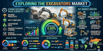 Digging Into the Future: How the Global Excavators Market Is Powering Infrastructure, Mining, and Smart Construction on Its Way to USD 134.3 Billion by 2035