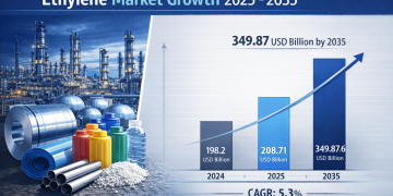 Ethylene Market is Projected to Grow from 208.71 USD Billion in 2025 to 349.87 USD Billion by 2035